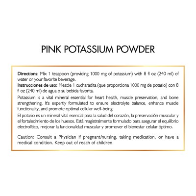 Polvo de Potasio Rosa – Suplemento Natural