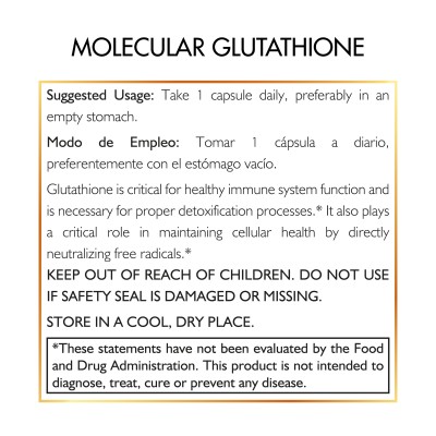 Glutatión Molecular | Coco March