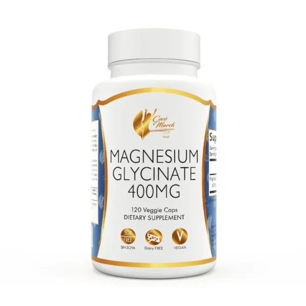 Glicinato de Magnesio - Suplemento de Alta Absorción para la Salud Muscular y Nerviosa