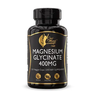Glicinato de Magnesio - Suplemento de Alta Absorción para la Salud Muscular y Nerviosa