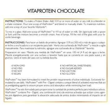Vita Protein Vanilla 17.5 OZ (500 GR) | Coco March
