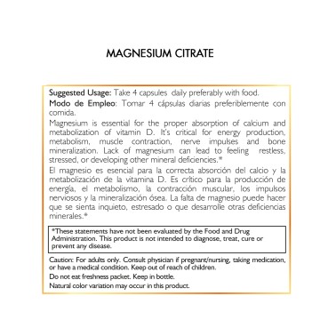 Citrato de Magnesio | Coco March