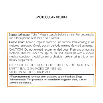 Molecular Biotin | Coco March