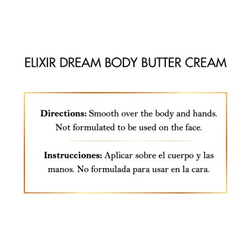 Elixir Dream Body Butter Cream | Coco March