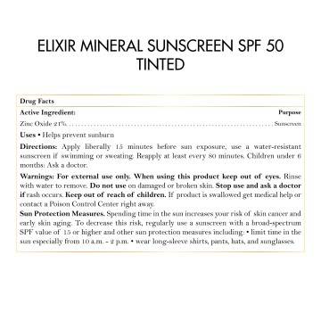 Elixir Mineral Sunscreen Tinted | Coco March