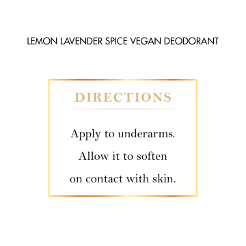 Desodorante Vegano de Limón y Lavanda - Coco March