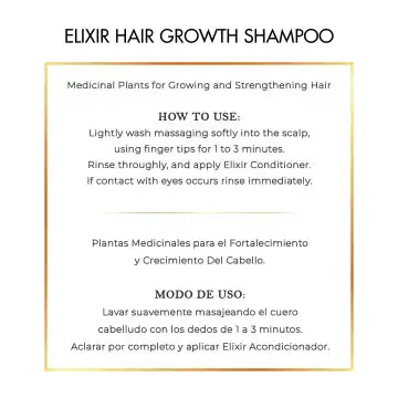 Elixir Hair Growth Shampoo | Coco March